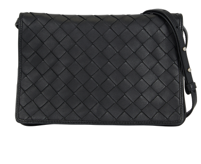 Intrecciato Crossbody Pouch, front view